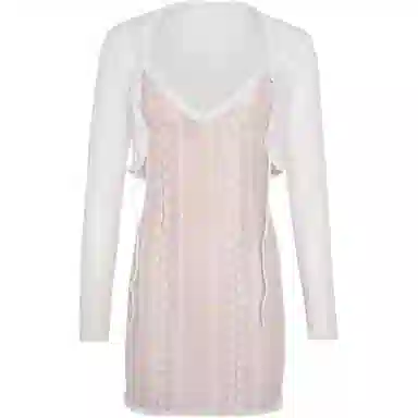 Tiger Mist Sopha Two Piece Dress White