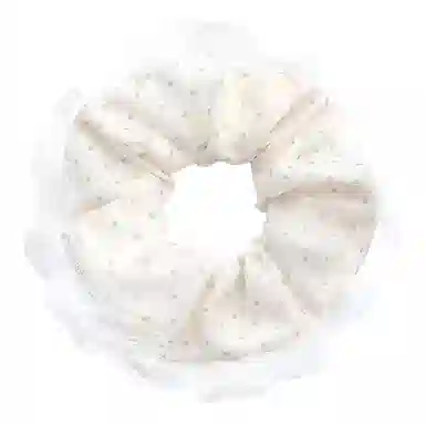 希铃 奶油风 棉麻 发圈 女款