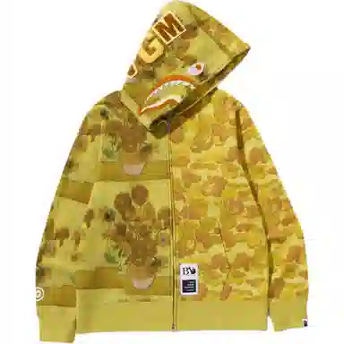 BAPE x Van Gogh Museum Shark Hoodie