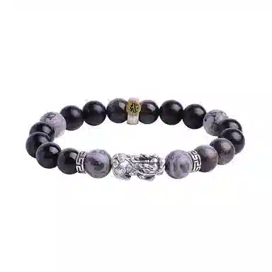 木盛缘 【八大守护神  招财纳福】 黑檀 手串 男女同款情侣款