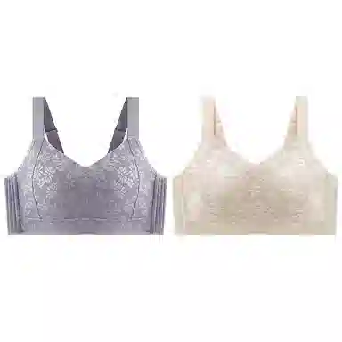 千奈美 薄款无痕防凸全罩杯收副乳文胸