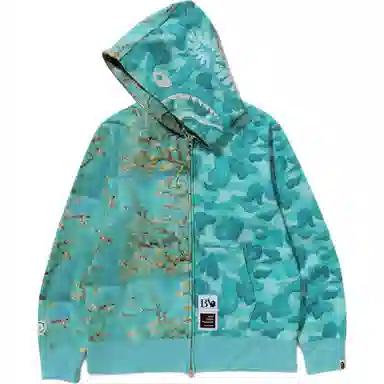 BAPE x Van Gogh Museum Shark Hoodie