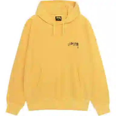 Stussy SS25 MODERN AGE HOODIE PIGMENT DYED logo
