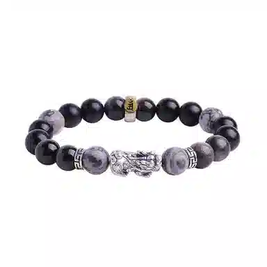 木盛缘 【八大守护神  招财纳福】 黑檀 手串 男女同款情侣款