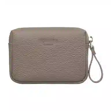 歌若拉 指环型拉尾设计 头层牛皮 简约日系风 实用 卡包 收纳包零钱包 常规 男女同款情侣款 多色