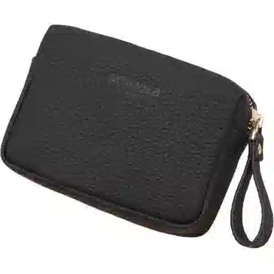 歌若拉 指环型拉尾设计 头层牛皮 简约日系风 实用 卡包 收纳包零钱包 常规 男女同款情侣款 多色