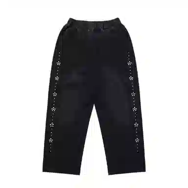 Vandy The Pink Studded Thermal Sweatpants