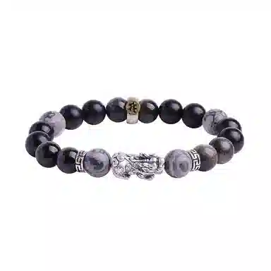 木盛缘 【八大守护神  招财纳福】 黑檀 手串 男女同款情侣款