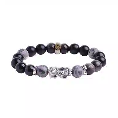 木盛缘 【八大守护神  招财纳福】 黑檀 手串 男女同款情侣款