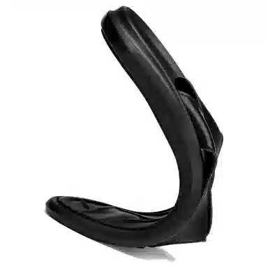 酷丁 时尚百搭舒适 防磨防滑人字拖鞋 男款 黑色