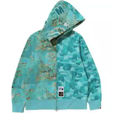 BAPE x Van Gogh Museum Shark Hoodie