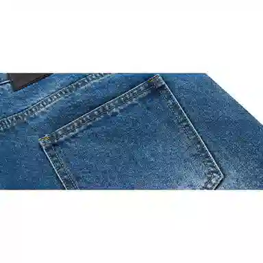 HARSH AND CRUEL Denim Shorts Blue