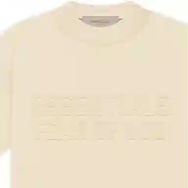 Fear of God Essentials Kids SS Tee Eggshell