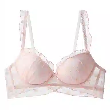 欧迪芬 舒适轻薄透气上托聚拢有型立体防下垂收副乳小胸显大美背清凉感夏季文胸 女款