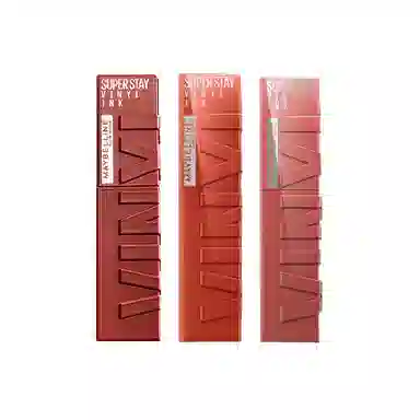 美宝莲 春夏气泡饮系列 锁吻棒莹润唇釉 镜面 易上色