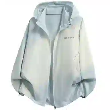 王者荣耀 山系户外凉感吸湿排汗薄款外套户外运动训练跑步亲肤舒适开衫休闲宽松纯色连帽防晒服 男女同款