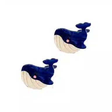 蒙妮 趣味卡通海洋生物抓夹 醋酸 发夹 女款