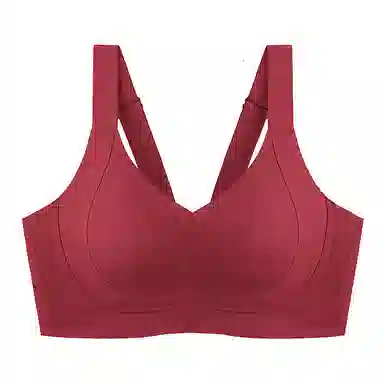 千奈美 全罩杯无痕大胸显小防下垂收副乳文胸 女款