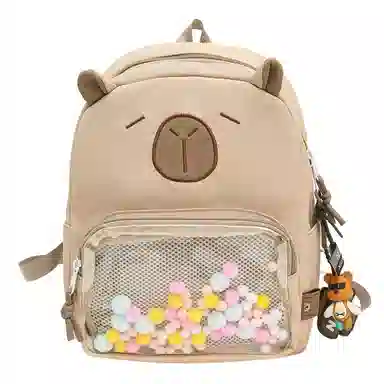 垣途者 卡通动漫搞怪动物 尼龙 双肩包 女款 多色