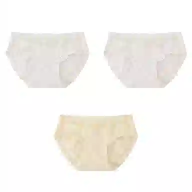 欧迪芬 纯棉亲肤透气舒适活泼可爱洛丽塔公主风少女心内裤 女款