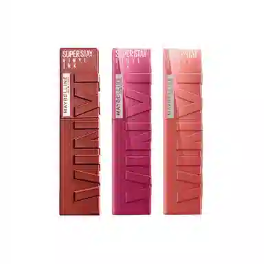 美宝莲 春夏气泡饮系列 锁吻棒莹润唇釉 镜面 易上色