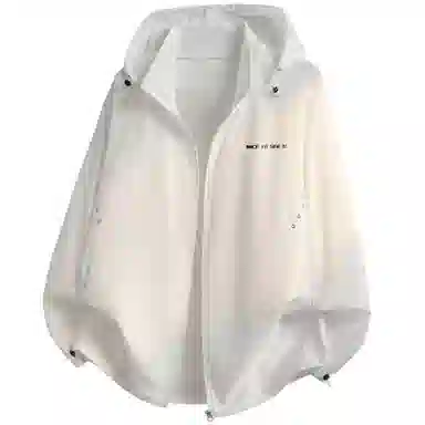 王者荣耀 山系户外凉感吸湿排汗薄款外套户外运动训练跑步亲肤舒适开衫休闲宽松纯色连帽防晒服 男女同款