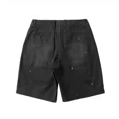 实年服工 质感水洗泼墨纯棉休闲五分裤工装短裤 男款