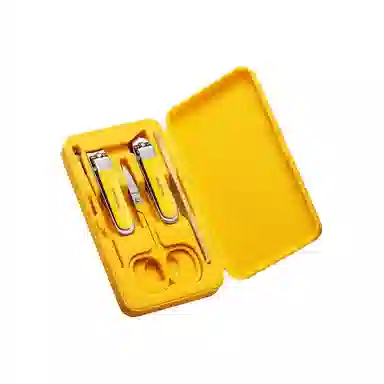 轻迎 礼盒高档指甲刀套装家用盒装指甲剪便携指甲钳修甲美甲挖耳勺工具 轻便