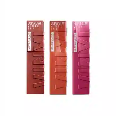 美宝莲 春夏气泡饮系列 锁吻棒莹润唇釉 镜面 易上色