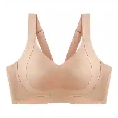 千奈美 全罩杯无痕大胸显小防下垂收副乳文胸 女款