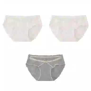 欧迪芬 纯棉亲肤透气舒适活泼可爱洛丽塔公主风少女心内裤 女款