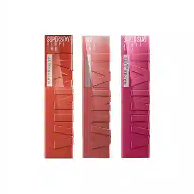 美宝莲 春夏气泡饮系列 锁吻棒莹润唇釉 镜面 易上色