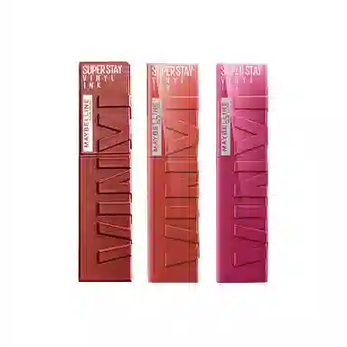 美宝莲 春夏气泡饮系列 锁吻棒莹润唇釉 镜面 易上色