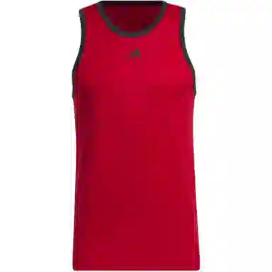 adidas Legends Basketball 3-Stripes Tank Top Logo
