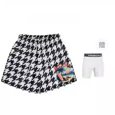 IXXAT Houndstooth Mesh Shorts