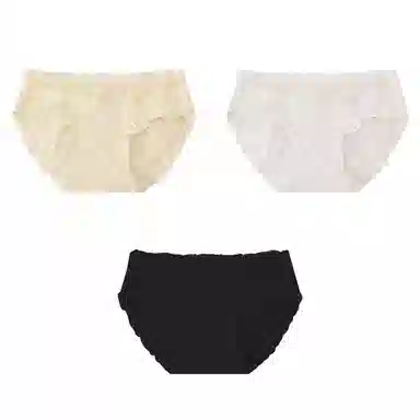 欧迪芬 纯棉亲肤透气舒适活泼可爱洛丽塔公主风少女心内裤 女款