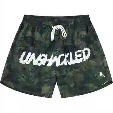 美式复古潮牌四季透气速干休闲运动短裤篮球裤 男女同款