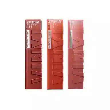 美宝莲 春夏气泡饮系列 锁吻棒莹润唇釉 镜面 易上色