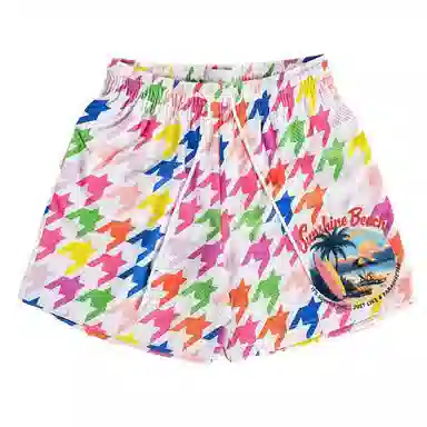 IXXAT Houndstooth Mesh Shorts