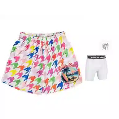 IXXAT Houndstooth Mesh Shorts
