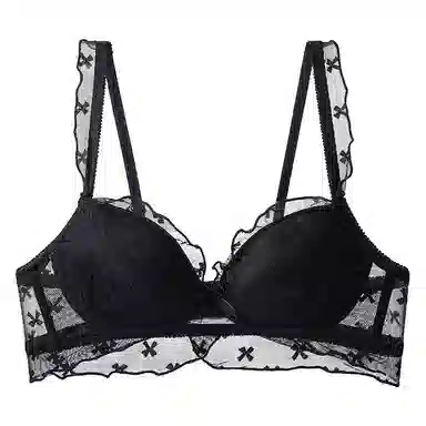 欧迪芬 舒适轻薄透气上托聚拢有型立体防下垂收副乳小胸显大美背清凉感夏季文胸 女款