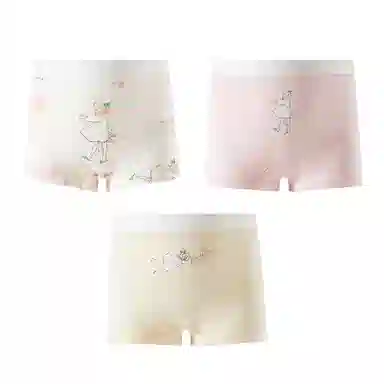 棉奇熊 亲肤个性舒适植然系列内裤中小童