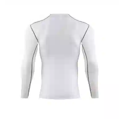 夏季运动时尚紧身透气长袖多功能打底衫健身衣 男款