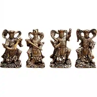 西瓜藤 四大天王佛像 景品