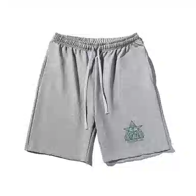 乱步 高街潮流宽松运动港风青少年五分裤篮球裤街头潮牌休闲短裤 男女同款