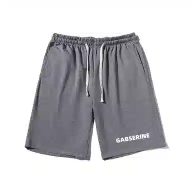 乱步 嘻哈流行风字母印花潮牌百搭运动透气休闲短裤 男女同款