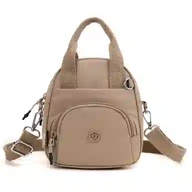 捷朗仕 设计感时尚通勤 尼龙 单肩手提包 小号 女款 多色