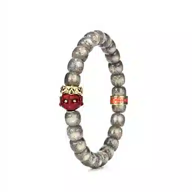 钰澜文玩 【武财敕令】武财关公小冰糖搭配款佛珠手把件 星月菩提 手串 男女同款情侣款