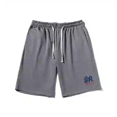 乱步 美式宽松潮牌运动透气休闲短裤 男女同款