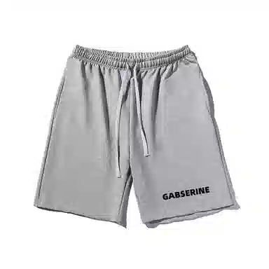 乱步 嘻哈流行风字母印花潮牌百搭运动透气休闲短裤 男女同款